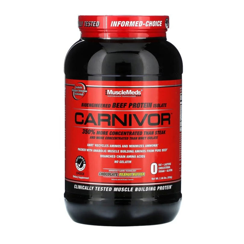 MuscleMeds Carnivor, Chocolate Peanut Butter - 938g