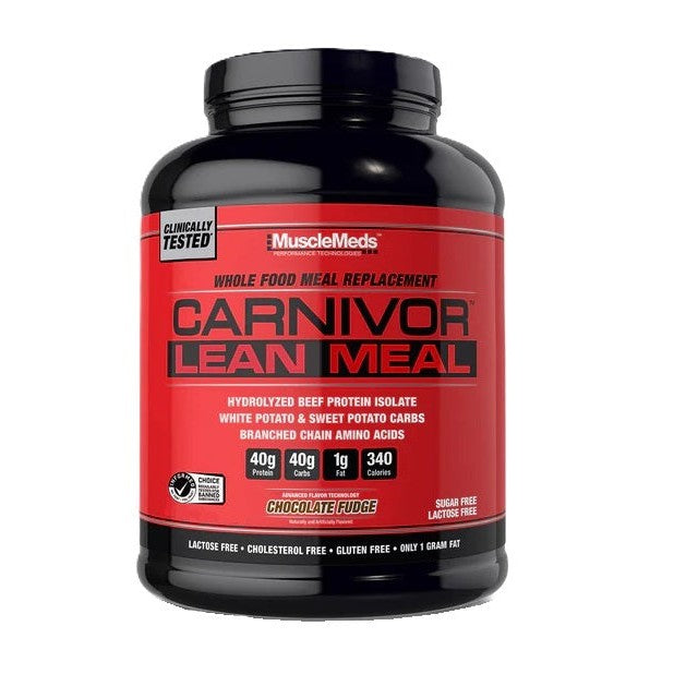 MuscleMeds Carnivor Lean Meal, Chocolate Fudge - 1898g