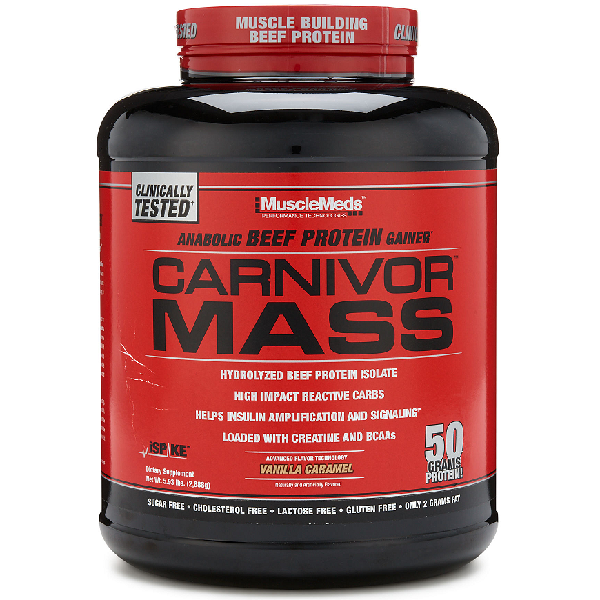 MuscleMeds Carnivor Mass, Chocolate Peanut Butter - 2744g