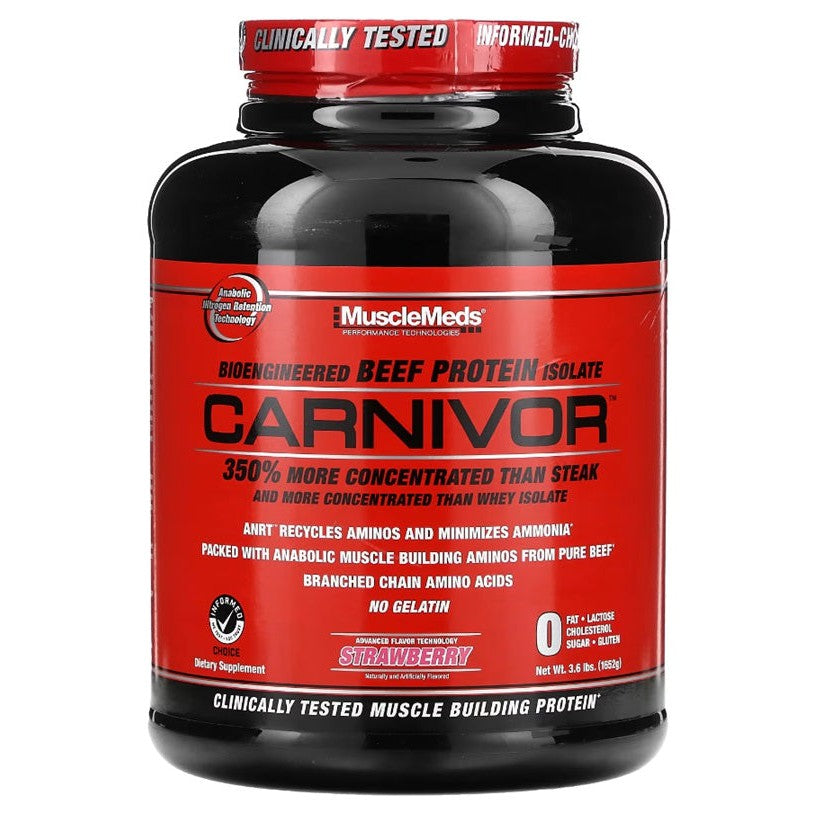 MuscleMeds Carnivor, Strawberry - 1652g