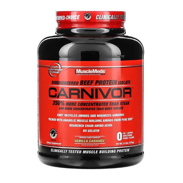 MuscleMeds Carnivor, Vanilla Caramel - 1775g