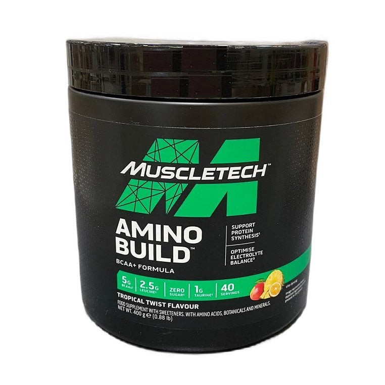 MuscleTech Amino Build, Tropical Twist - 400g