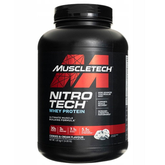 MuscleTech Nitro-Tech, Cookies & Cream - 1810g