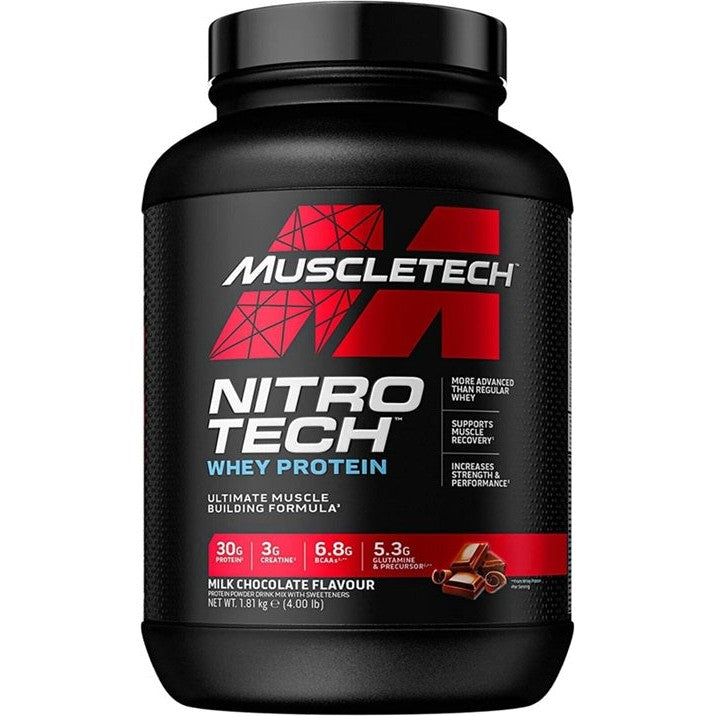 MuscleTech Nitro-Tech, Milk Chocolate - 1810g