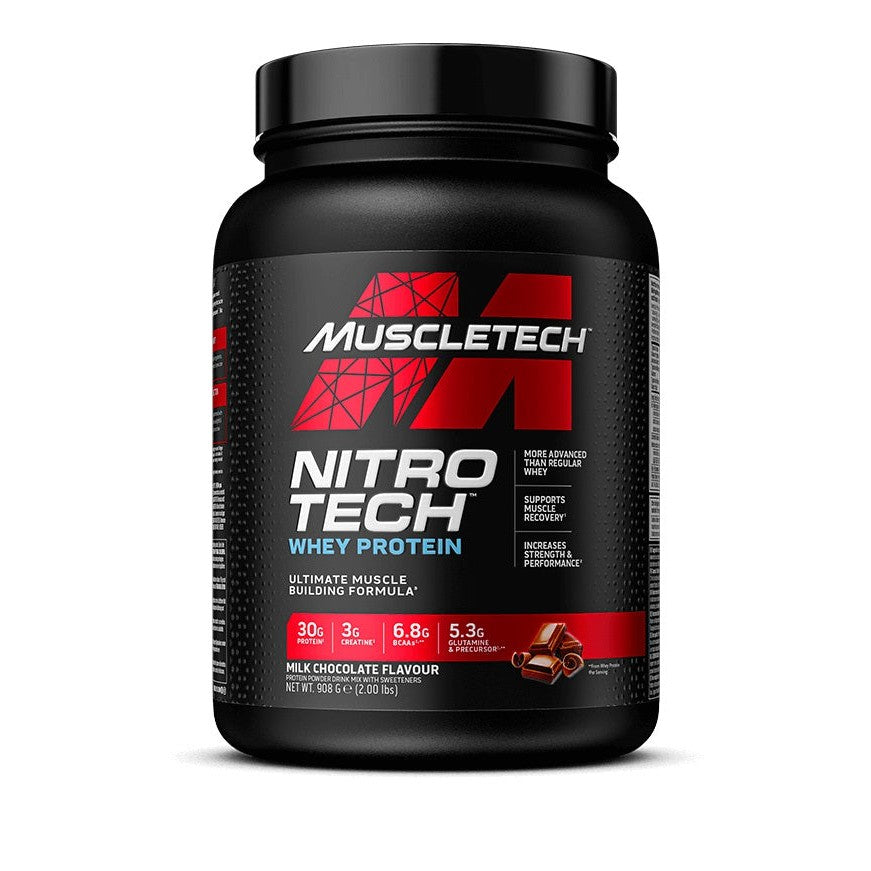 MuscleTech Nitro-Tech, Milk Chocolate - 908g