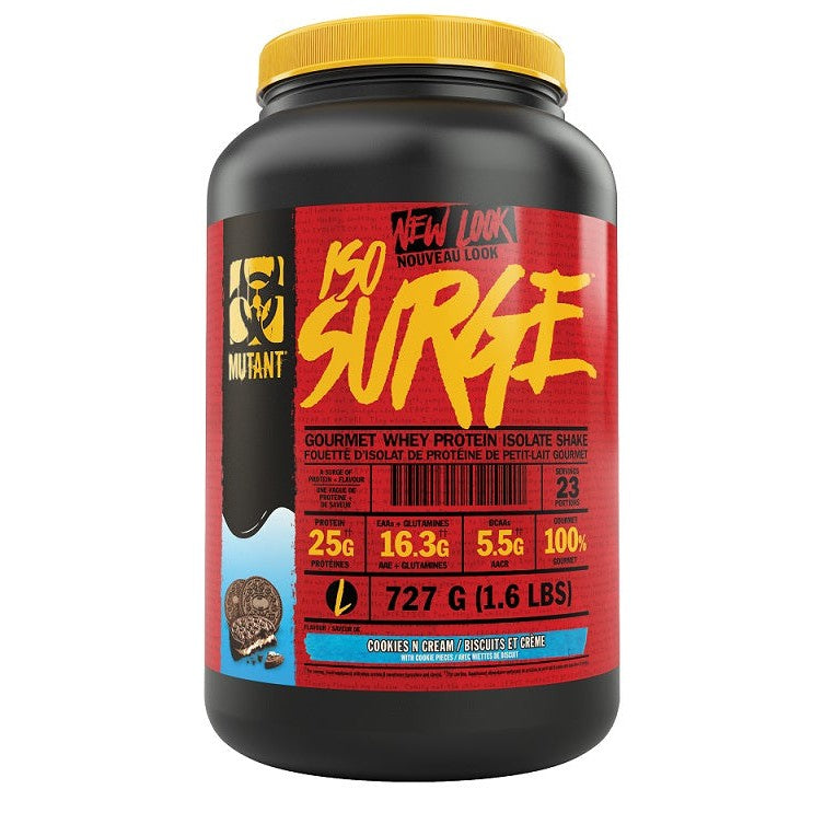 Mutant Iso Surge, Cookies & Cream - 727g