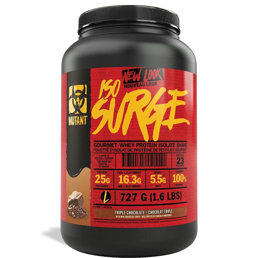 Mutant Iso Surge, Triple Chocolate - 727g