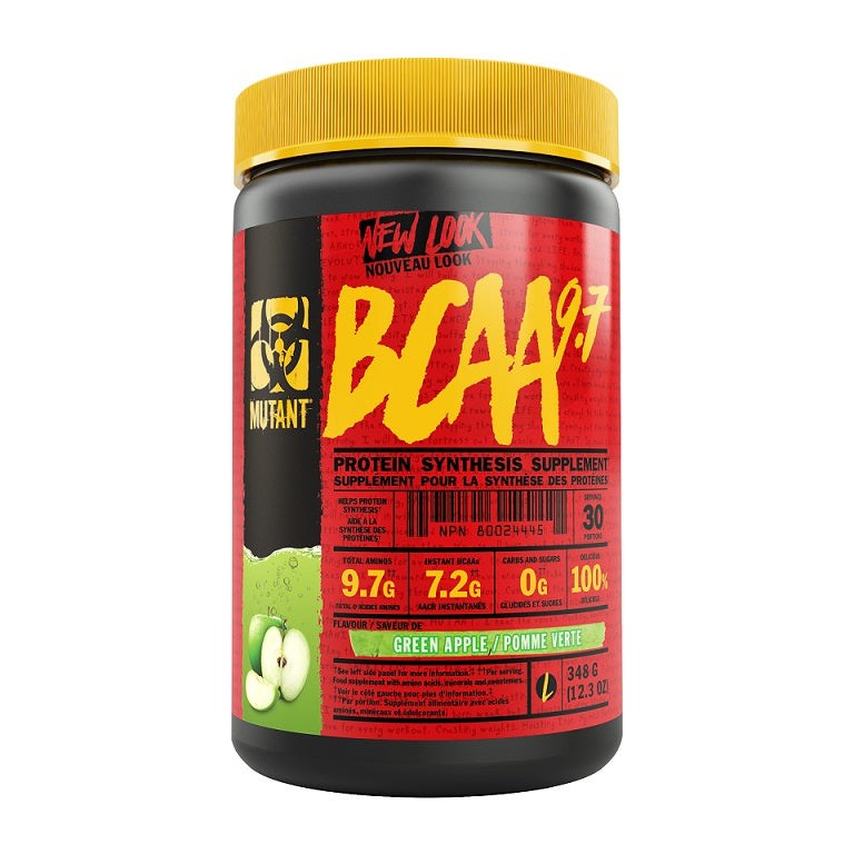 Mutant Mutant BCAA 9.7, Green Apple - 348g
