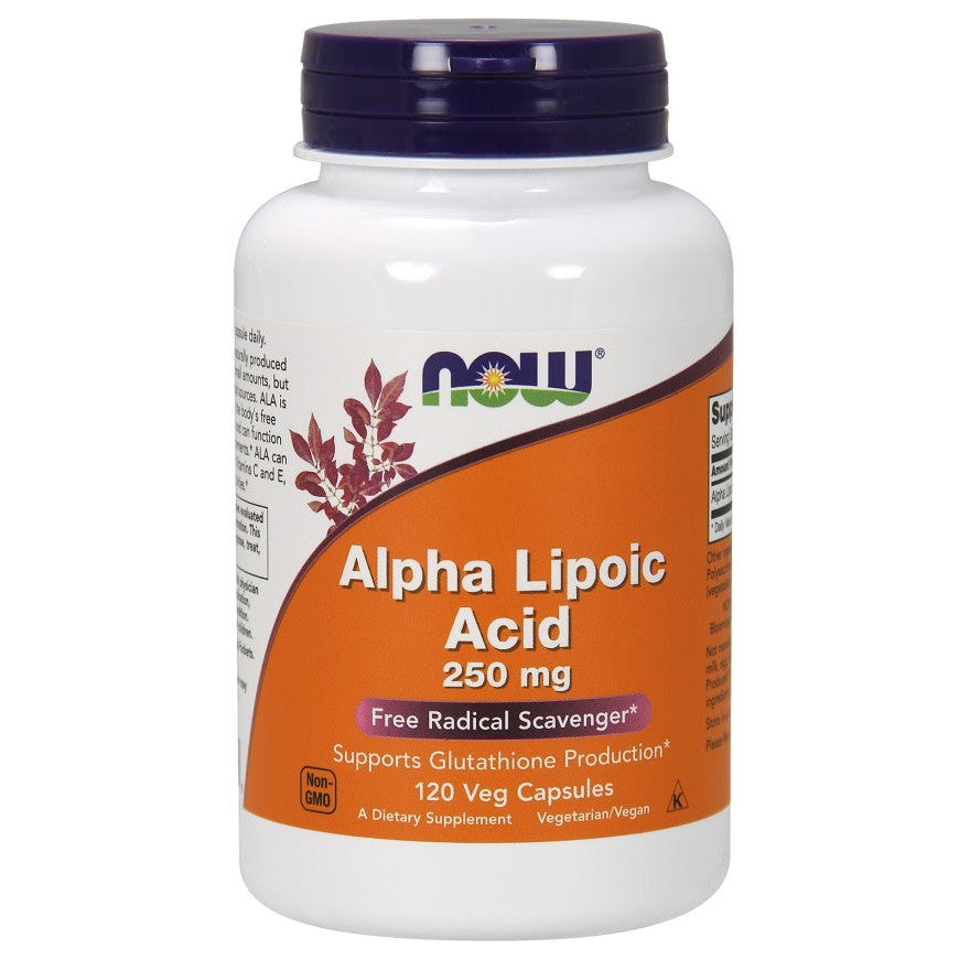 NOW Foods Alpha Lipoic Acid, 250mg - 120 vcaps
