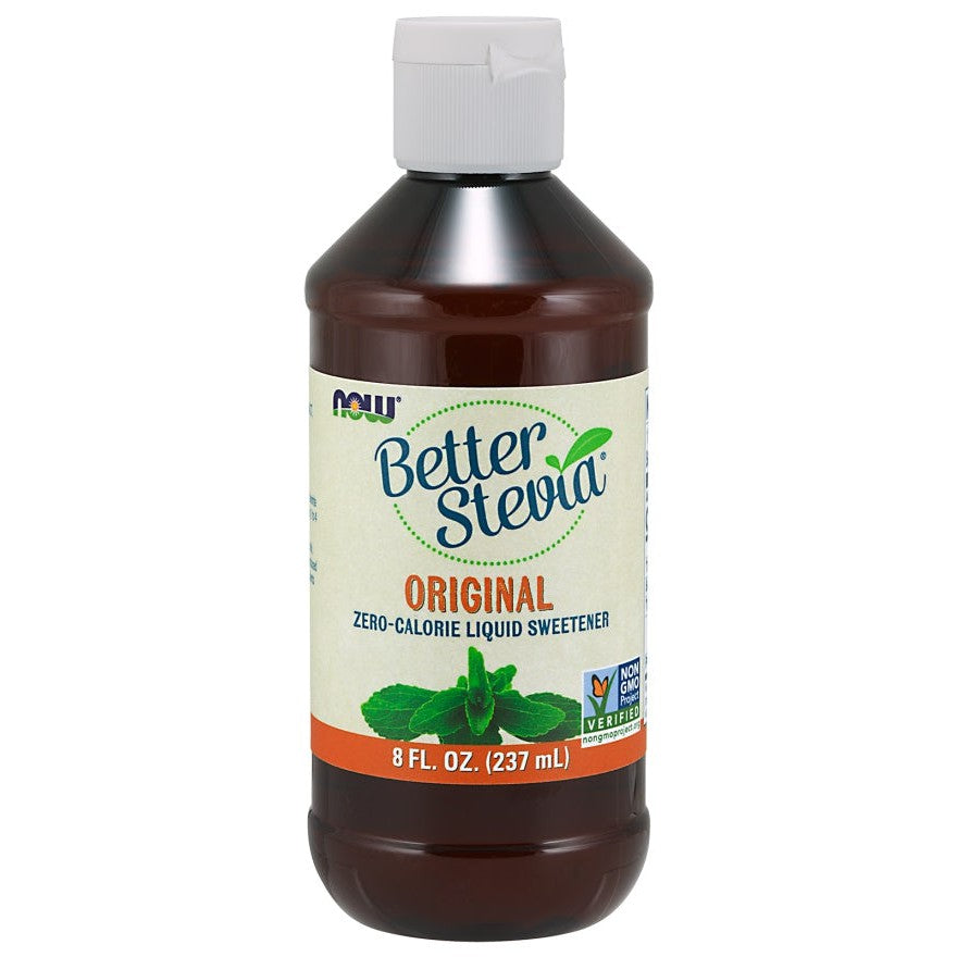 NOW Foods Better Stevia Liquid, Original - 237 ml.