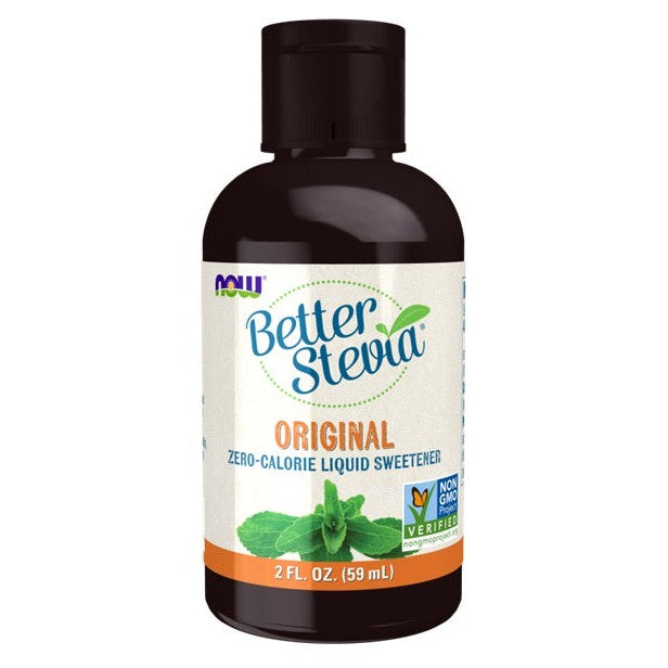 NOW Foods Better Stevia Liquid, Original - 59 ml.