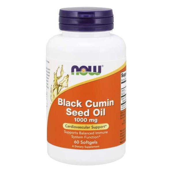 NOW Foods Black Cumin Seed Oil - 60 softgels