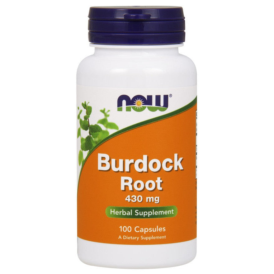 NOW Foods Burdock Root, 430mg - 100 capsules