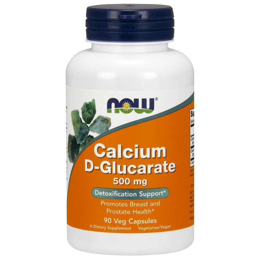 NOW Foods Calcium D-Glucarate, 500mg - 90 vcaps