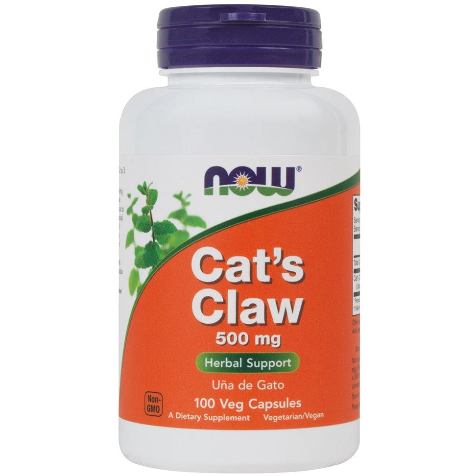 NOW Foods Cat's Claw, 500mg - 100 vcaps
