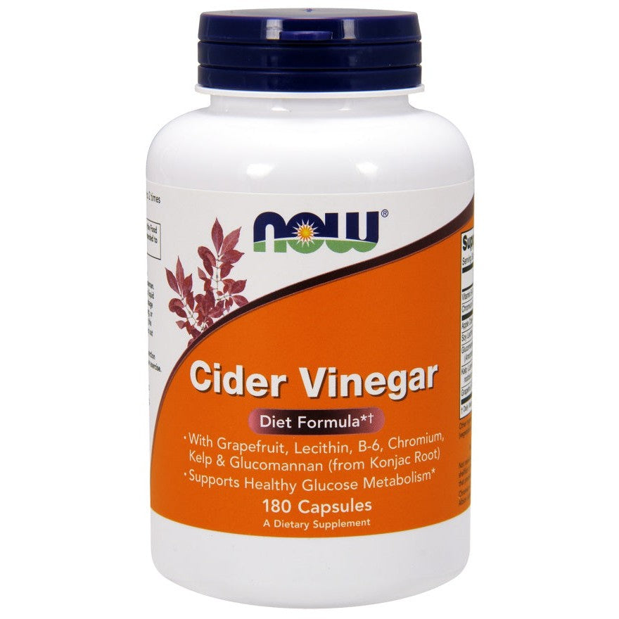 NOW Foods Cider Vinegar - 180 caps