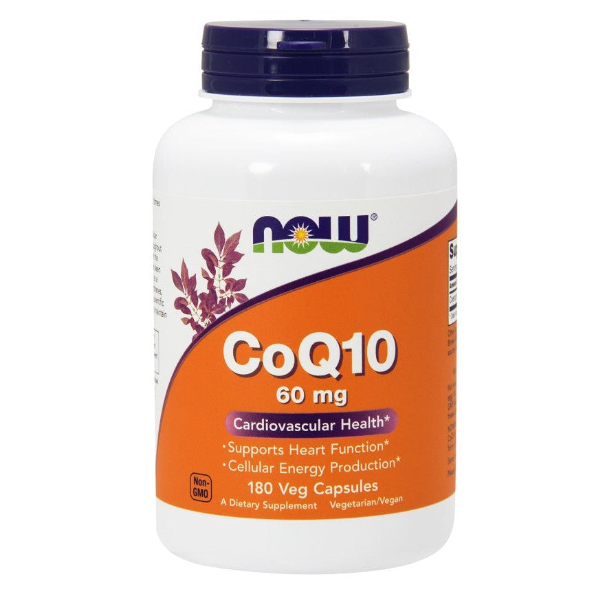 NOW Foods CoQ10, 60mg - 180 vcaps