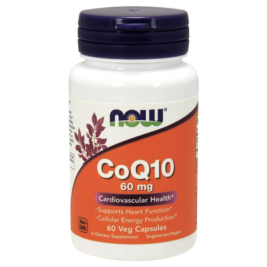 NOW Foods CoQ10, 60mg - 60 vcaps