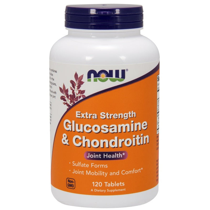 NOW Foods Glucosamine & Chondroitin Extra Strength - 120 tabs
