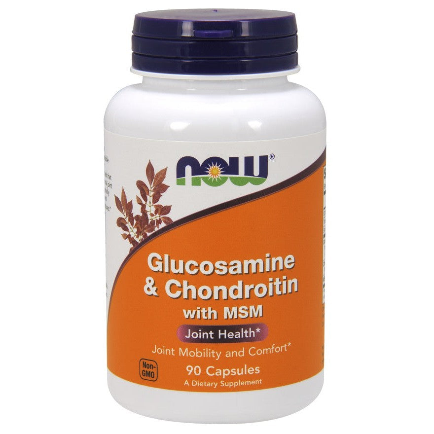 NOW Foods Glucosamine & Chondroitin with MSM - 90 caps
