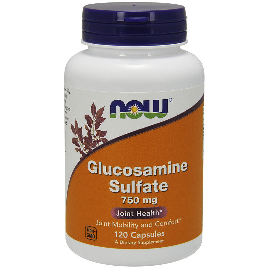 NOW Foods Glucosamine Sulfate, 750mg - 120 caps