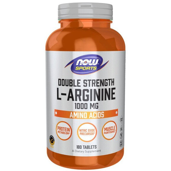 NOW Foods L-Arginine, 1000mg - 180 tablets