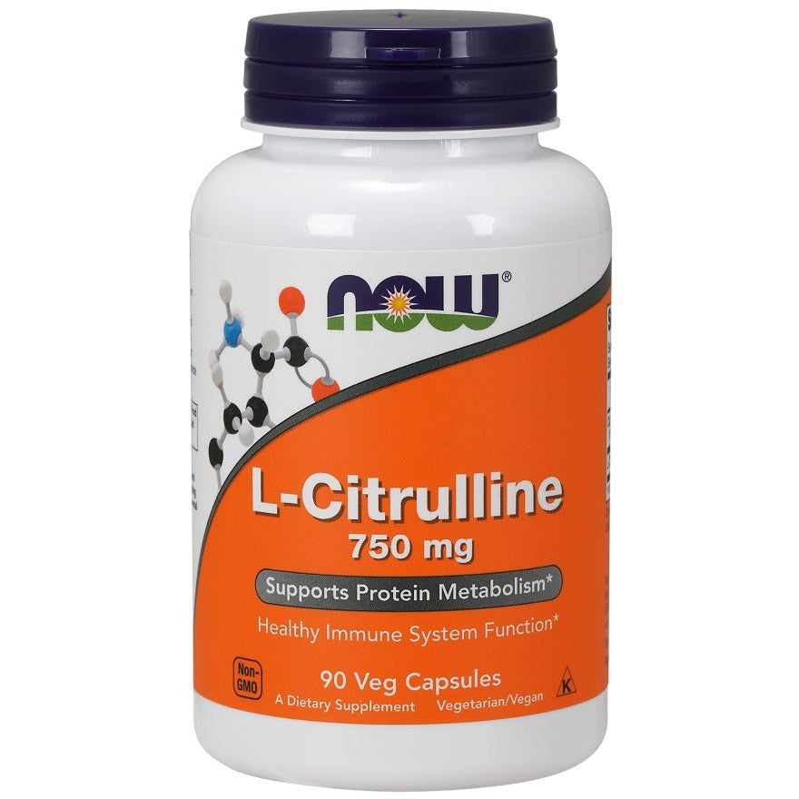 NOW Foods L-Citrulline, 750mg - 90 vcaps