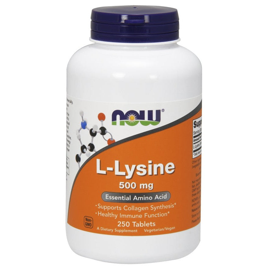 NOW Foods L-Lysine, 1000mg - 250 tabs