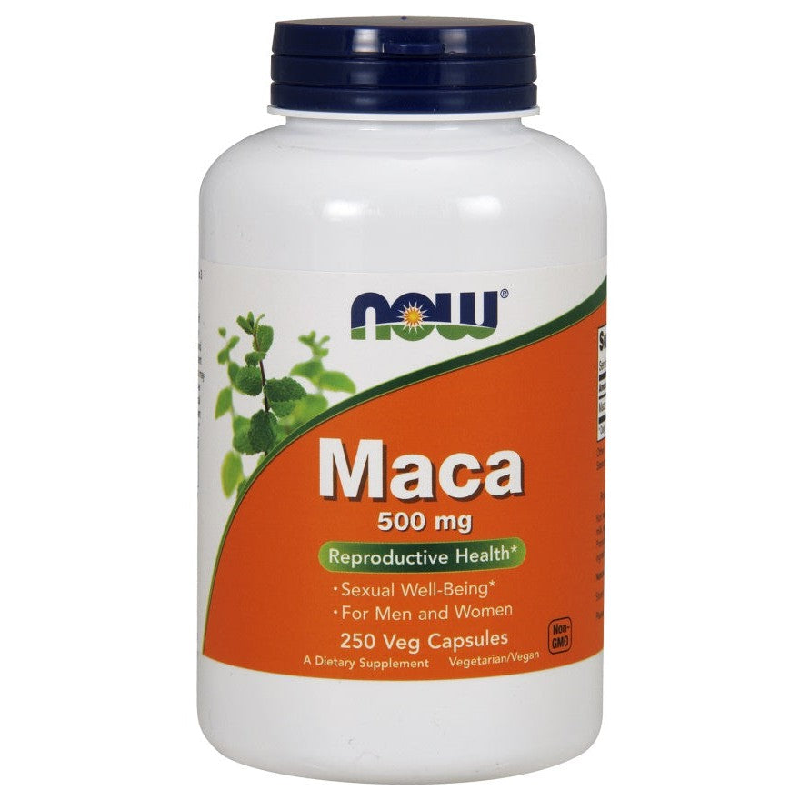 NOW Foods Maca, 500mg - 250 vcaps