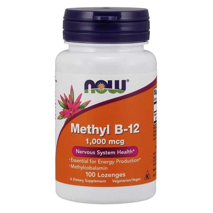 NOW Foods Methyl B-12, 1000mcg - 100 lozenges