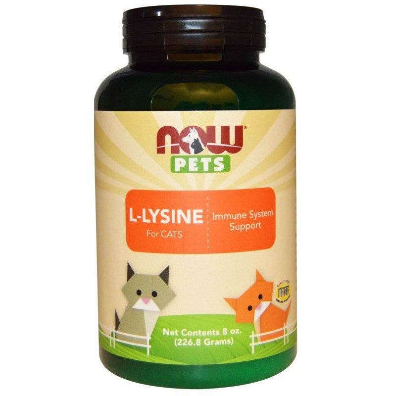 NOW Foods Pets, L-Lysine for Cats - 226g