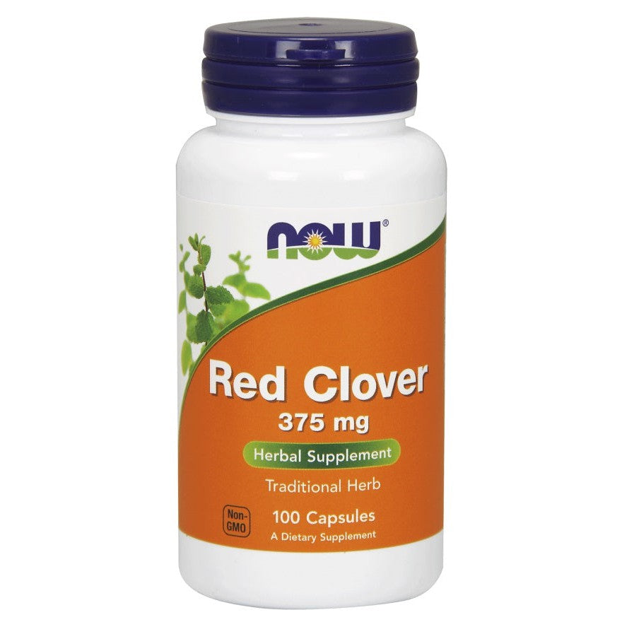 NOW Foods Red Clover, 375mg - 100 caps