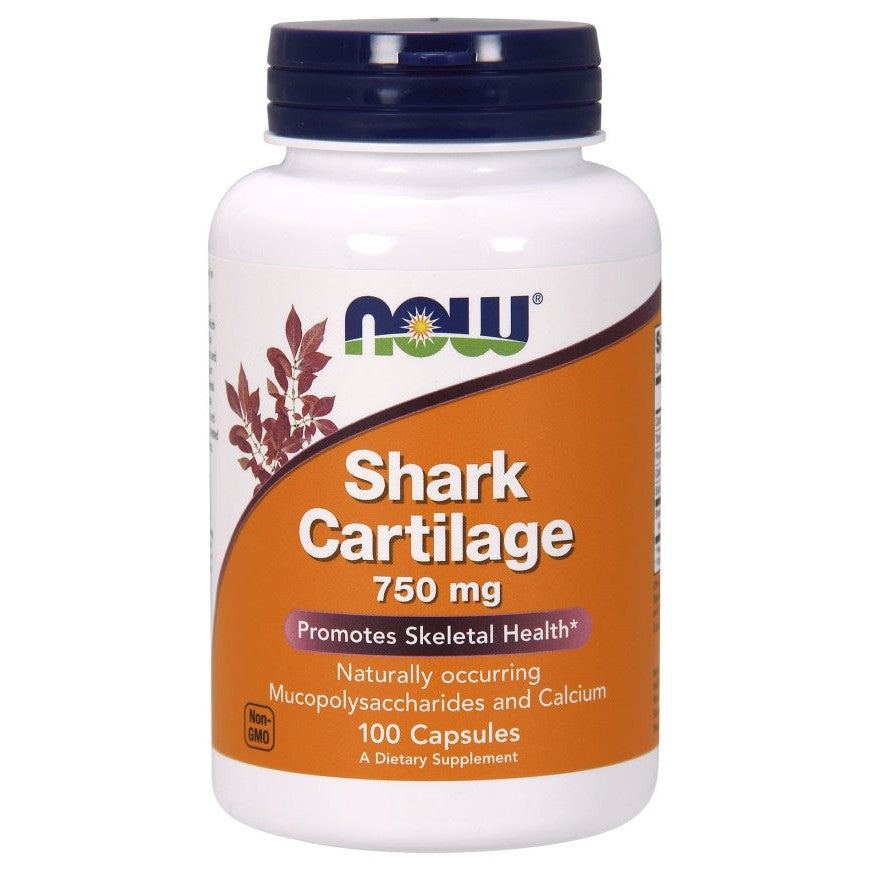 NOW Foods Shark Cartilage, 750mg - 100 caps