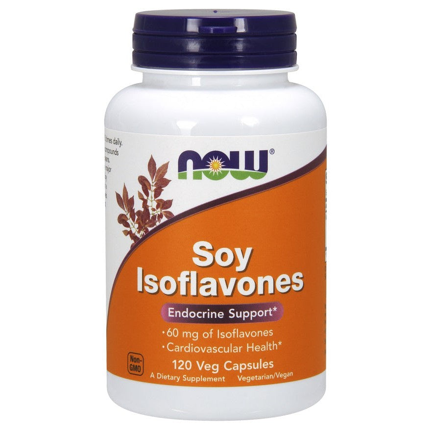 NOW Foods Soy Isoflavones - 120 vcaps