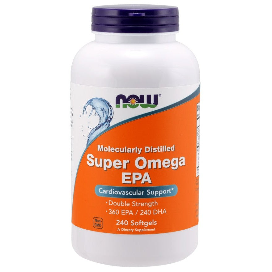 NOW Foods Super Omega EPA Molecularly Distilled - 240 softgels