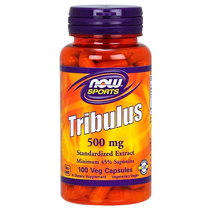 NOW Foods Tribulus, 500mg - 100 vcaps