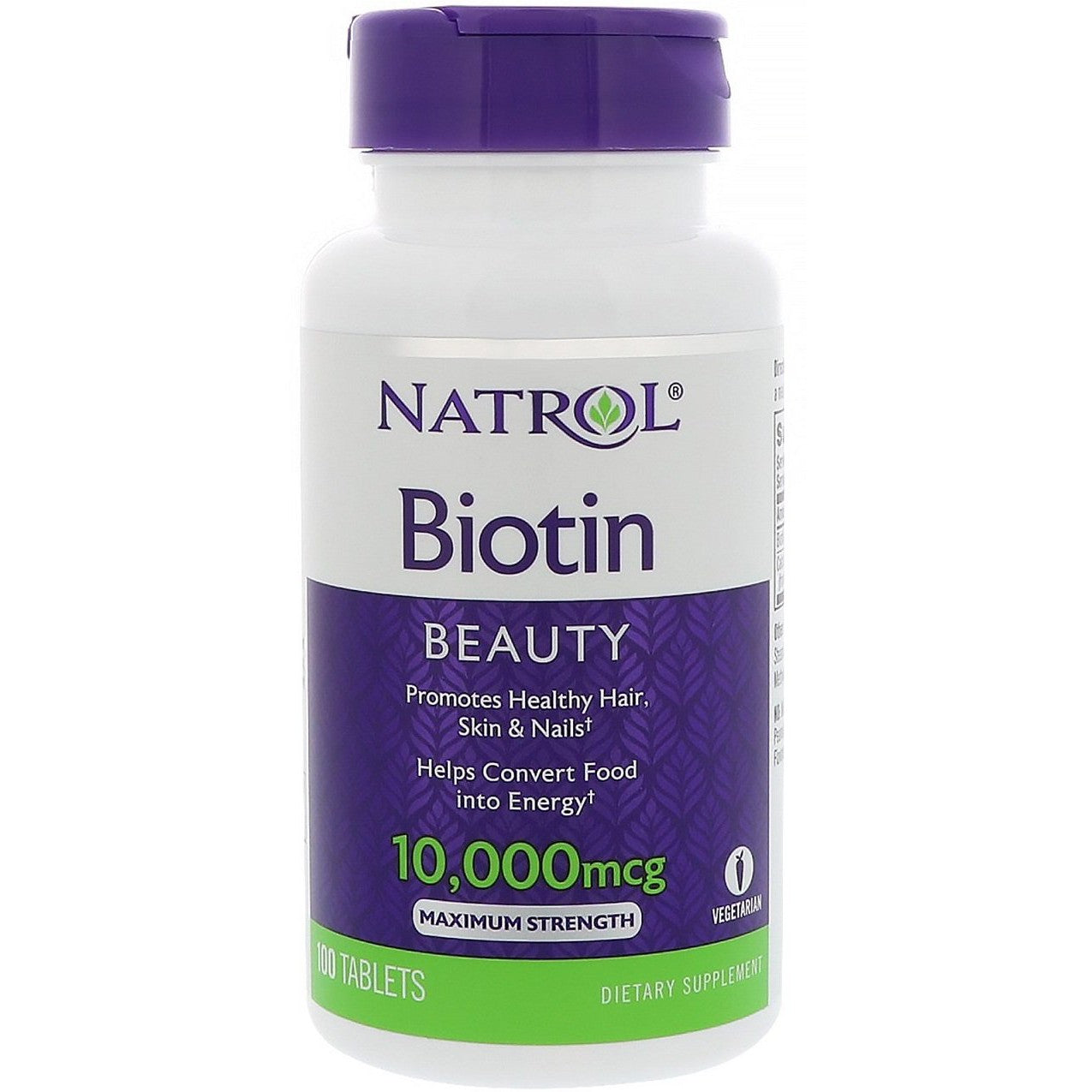 Natrol Biotin, 10000mcg - 100 tabs