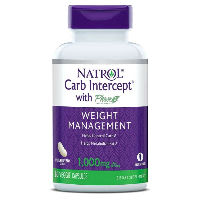 Natrol Carb Intercept with Phase 2 - 60 vcaps