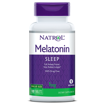 Natrol Melatonin, 1mg - 180 tabs