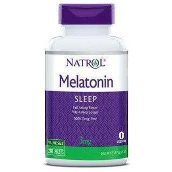 Natrol Melatonin, 3mg - 240 tabs
