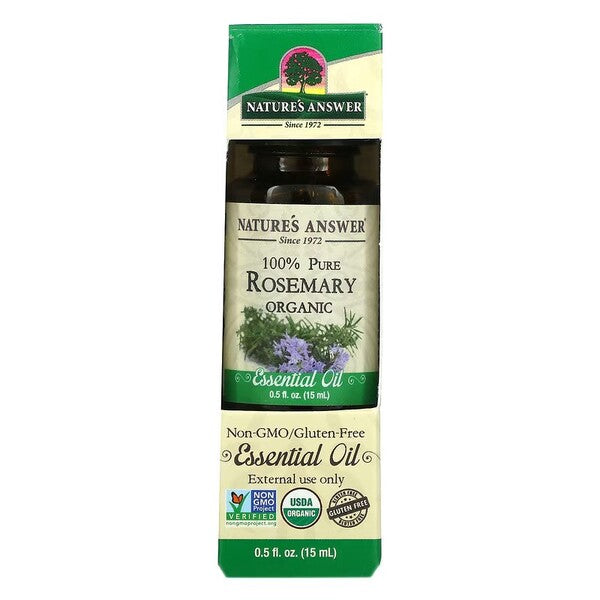 Nature's Answer 100% Pure Rosemary Essential Oil - 15 ml.