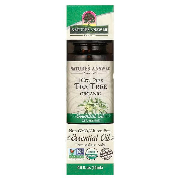 Nature's Answer 100% Pure Tea Tree Essential Oil - 15 ml.