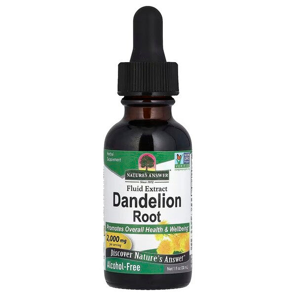 Nature's Answer Dandelion Root, 2000mg - 30 ml.