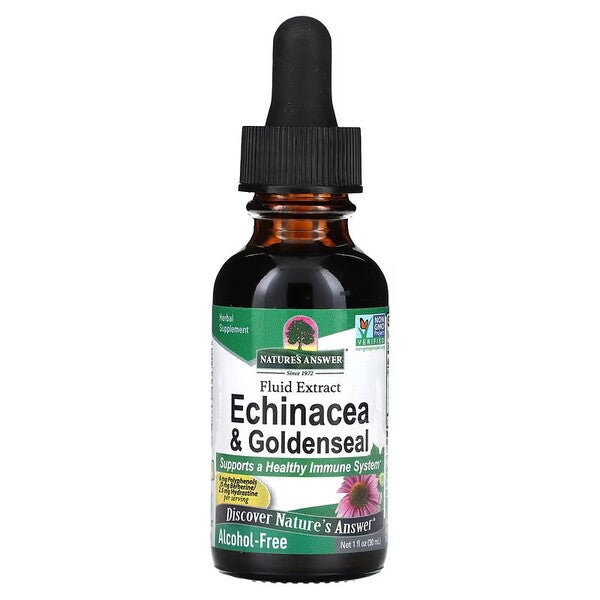 Nature's Answer Echinacea & Goldenseal, Liquid - 30 ml.
