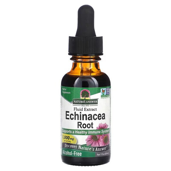 Nature's Answer Echinacea Root, 1000mg - 30 ml.