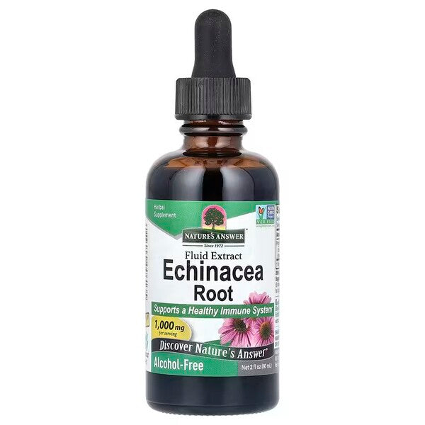Nature's Answer Echinacea Root, 1000mg - 60 ml.