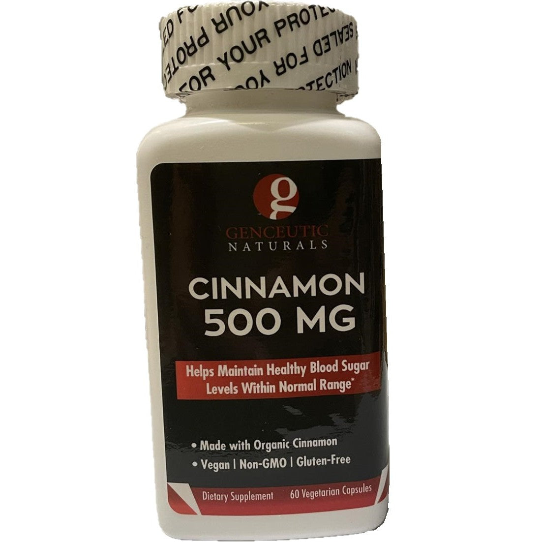 Nature's Answer Genceutic Naturals Cinnamon, 500mg - 60 vcaps