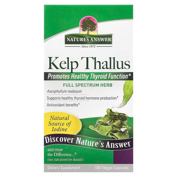 Nature's Answer Kelp Thallus - 100 vcaps