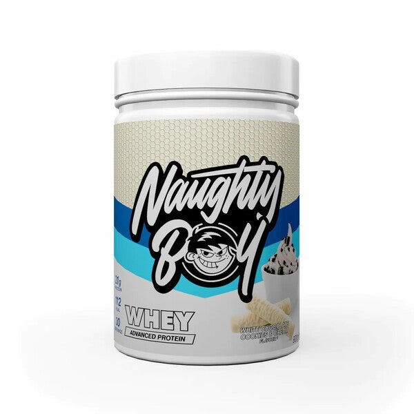Naughty Boy Advanced Whey, White Chocolate Cookies & Cream - 900g