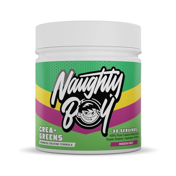 Naughty Boy Crea-Greens, Passion Fruit - 270g